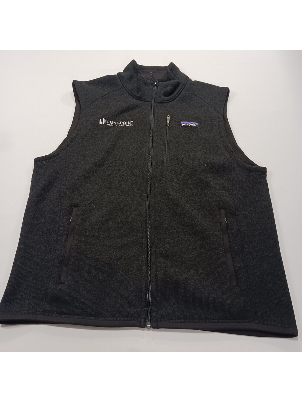Patagonia Men's Better Sweater Fleece Vest Black Size L Full Zip STY25881 FA17